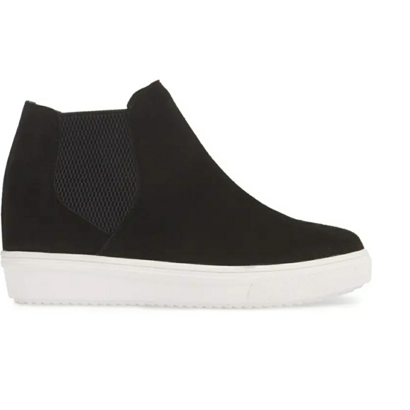 Street Chic Steve Madden Suede High Top Sneakers - Picture 5 of 5